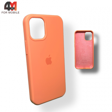 Чехол Iphone 13 Pro Max Silicone Case, 66 апельсинового цвета
