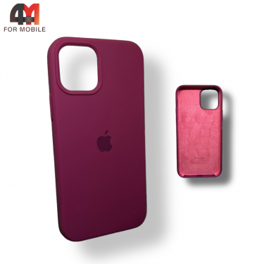 Чехол Iphone 13 Pro Max Silicone Case, 67 цвет марон