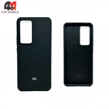 Чехол Xiaomi Mi 12T/Mi 12T Pro силиконовый, Silicone Case, черного цвета