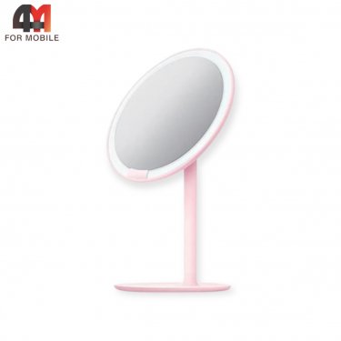 Светодиодное зеркало AMIRO Mini, розовый