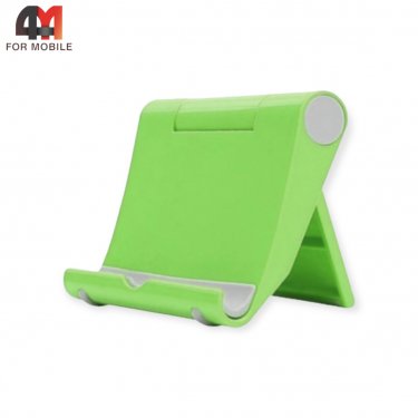 Подставка для телефона/планшета пластик s059, зеленый