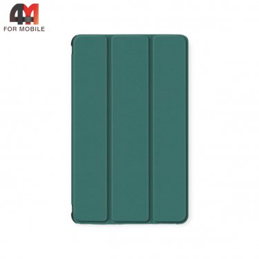 Чехол для планшета Samsung Tab S7/S8/T870/T875/X706  книга, пластик, зеленый