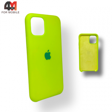 Чехол Iphone 11 Silicone Case, 60 неонового цвета