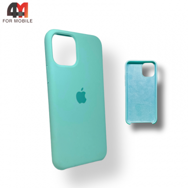 Чехол Iphone 11 Pro Silicone Case, 17 мятного цвета