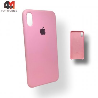 Чехол Iphone Xs Max Silicone Case, 6 розового цвета