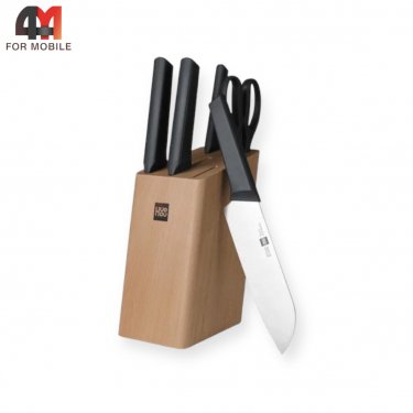 Набор ножей Hou Hou HU0057, черный