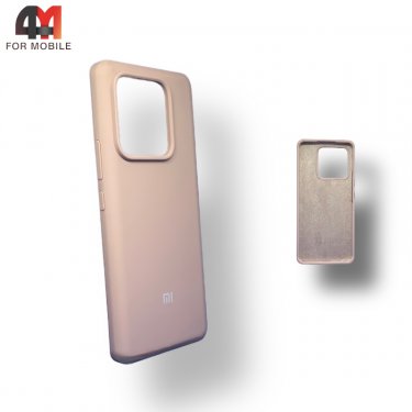 Чехол Xiaomi Mi 13 Pro силиконовый, Silicone Case, пудрогового цвета