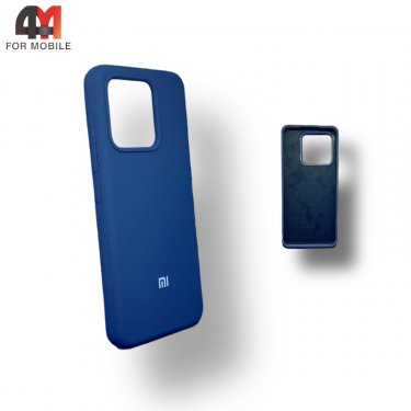 Чехол Xiaomi Mi 13 Pro силиконовый, Silicone Case, темно-синего цвета