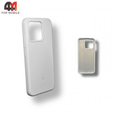 Чехол Xiaomi Mi 13 5G силиконовый, Silicone Case, белого цвета