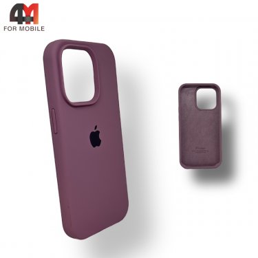 Чехол Iphone 13 Pro Max Silicone Case, 62 лилового цвета