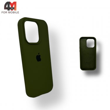 Чехол Iphone 13 Pro Silicone Case, 48 болотного цвета