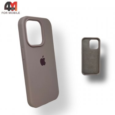 Чехол Iphone 14 Plus Silicone Case, 7 светло-коричневого цвета