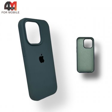 Чехол Iphone 14 Plus Silicone Case, 72 цвет камуфляж