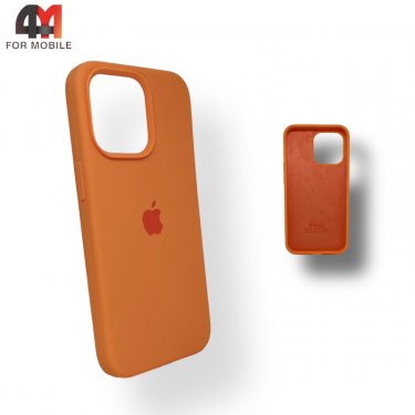 Чехол Iphone 13 Silicone Case, 56 абрикосового цвета