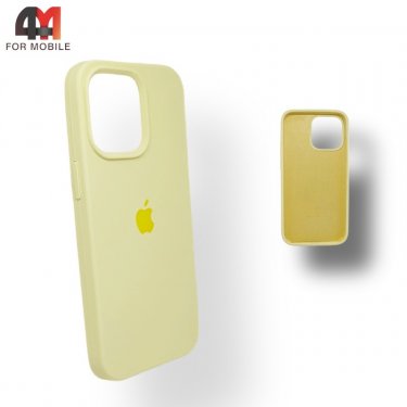 Чехол Iphone 12 Mini Silicone Case, 51 ванильного цвета