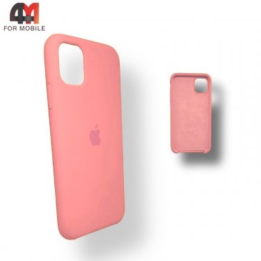 Чехол Iphone 11 Pro Silicone Case, 12 персикового цвета 