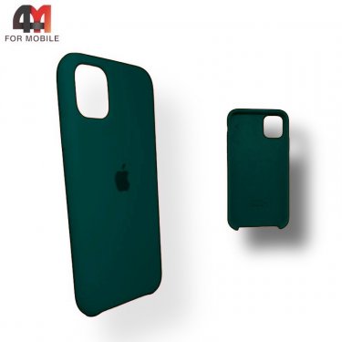 Чехол Iphone 11 Pro Silicone Case, 49 темно-бирюзового цвета
