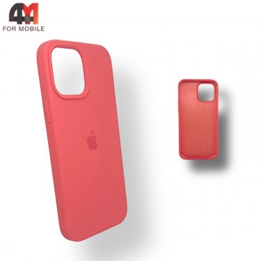 Чехол Iphone 13 Pro Max Silicone Case, 29 кораллового цвета
