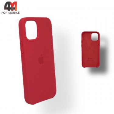 Чехол Iphone 14 Silicone Case, 39 алого цвета