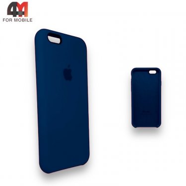 Чехол Iphone 6/6S Silicone Case, 20 темно-синего цвета