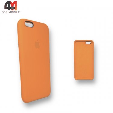 Чехол Iphone 6/6S Silicone Case, 2 тыквенного цвета