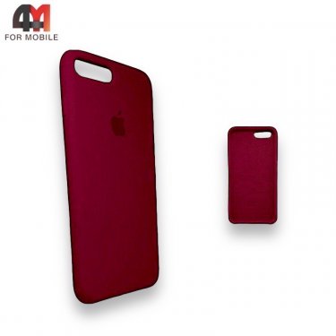 Чехол Iphone 6 Plus/6S Plus Silicone Case, 33 винного цвета