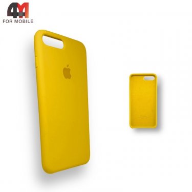 Чехол Iphone 6 Plus/6S Plus Silicone Case, 4 янтарного цвета