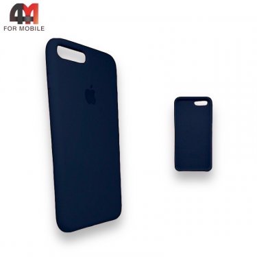 Чехол Iphone 6 Plus/6S Plus Silicone Case, 8 черно-синего цвета