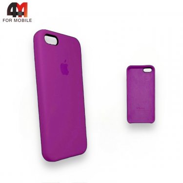 Чехол Iphone 5/5S/SE Silicone Case, 54 цвет фуксия