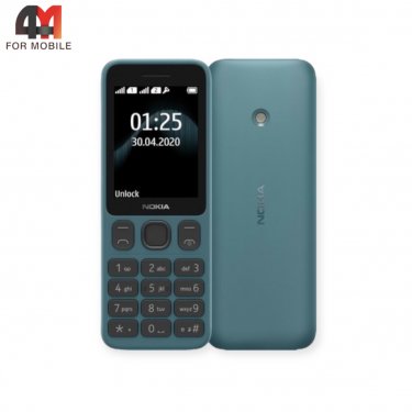 Телефон Nokia 125, TA-1253 синего цвета