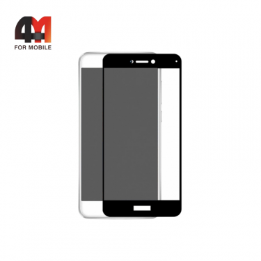 Стекло Huawei P8 Lite 3D, глянец, черный