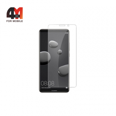 Стекло Huawei Mate 10 Lite/Honor 9I/Nova 2I простое, глянец, прозрачный
