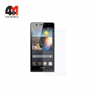 Стекло Huawei G6/P7 Mini простое, глянец, прозрачный