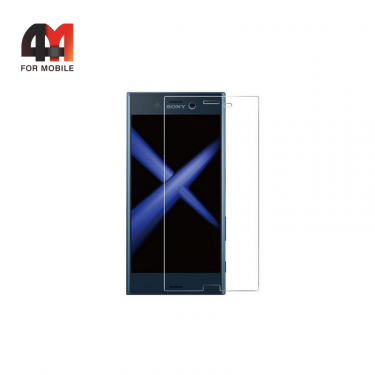 Стекло Sony Xperia XZ Premium/XZ Performance простое, глянец, прозрачный