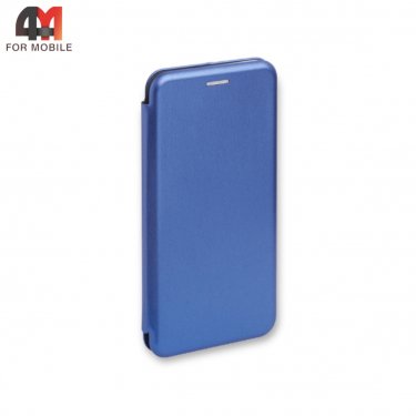 Чехол книга Iphone 6/6S синего цвета