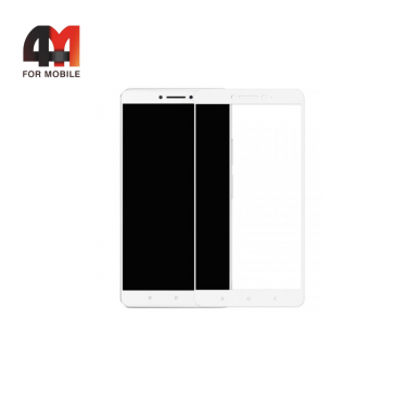 Стекло Xiaomi Mi Max 3D, глянец, белый