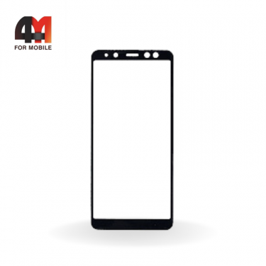 Стекло Xiaomi Mi 8, ПП, глянец, черный