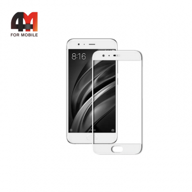 Стекло Xiaomi Mi 6, гибкое, глянец, белый