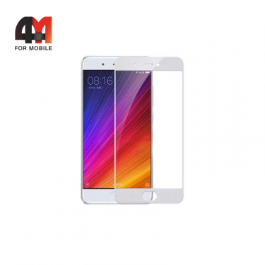Стекло Xiaomi Mi 5S, гибкое, глянец, белый
