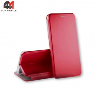 Чехол книга Iphone 6 Plus/6S Plus красного цвета