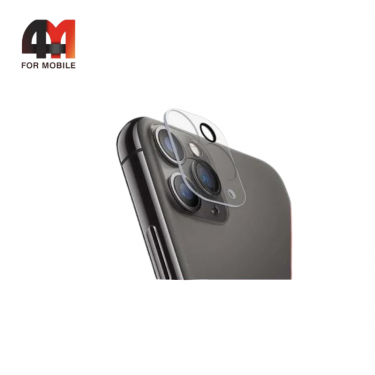 Стекло Камера Iphone 11 Pro/11 Pro Max ПП, глянец, прозрачный
