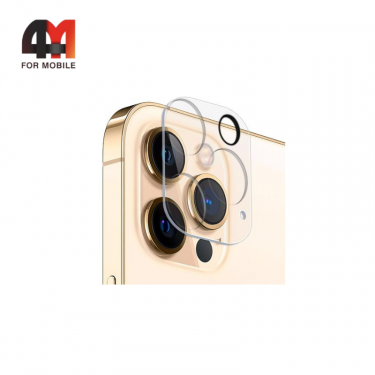 Стекло Камера Iphone 12 Pro Max ПП, глянец, прозрачный