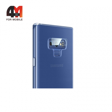 Стекло Камера Samsung Note 9 ПП, глянец, прозрачный