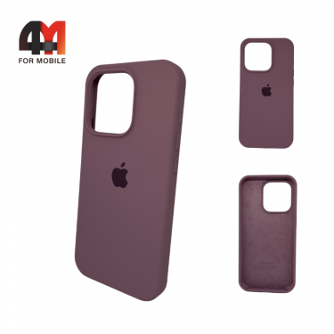 Чехол Iphone 15 Pro Silicone Case, 62 лилового цвета