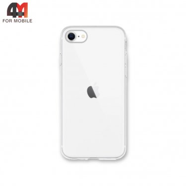 Чехол Iphone 4/4S силиконовый, плотный, прозрачный