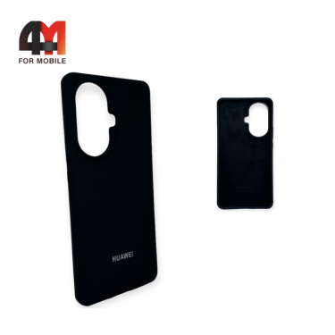 Чехол Huawei Nova 11 Silicone Case, черного цвета