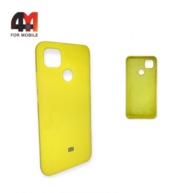 Чехол Xiaomi Redmi 9C/Redmi 10A Silicone Case, желтого цвета