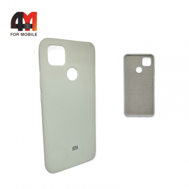 Чехол Xiaomi Redmi 9C/Redmi 10A Silicone Case, белого цвета