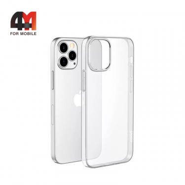 Чехол Iphone 13 Pro силиконовый, плотный, прозрачный