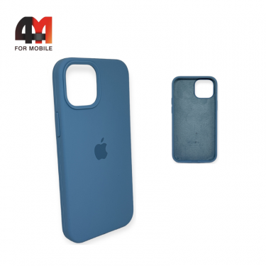 Чехол Iphone 13 Mini Silicone Case, 24 джинсового цвета